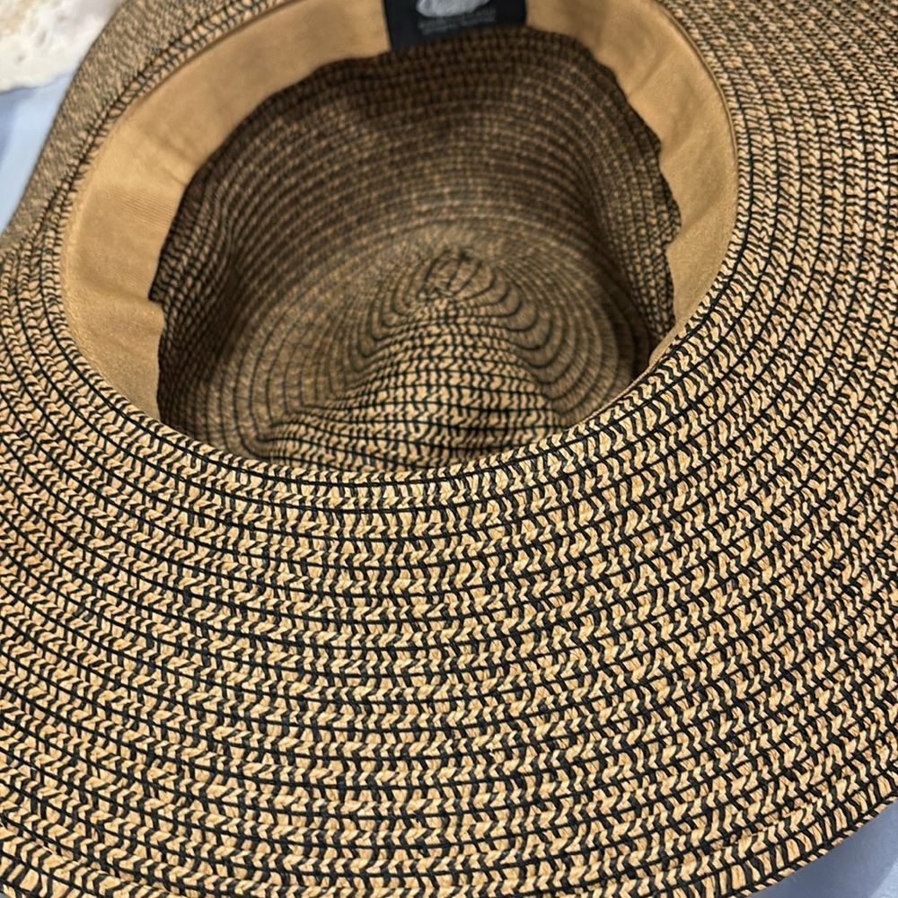 Pugs Woven Straw Sun Hat with Black Band - Picture 5 of 9